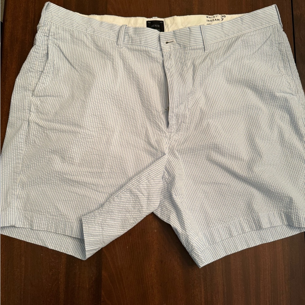 JCrew Seersucker shorts